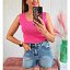 Top Hilo Fucsia